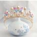 YOVECATHOU Girls Tiara Butterfly Princess Crown - Gold Pearl Rhinestone Headband for Halloween, Wedding, Birthday Party - Cosplay Costume Accessory - Buy Online on GoSupps.com