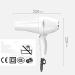 ADITAM Ceramic Hair Dryer Without Anti-Low Radiation Non-Asbestos Hair Dryer Tube Pregnant Women Baby Children Hair Salon Gale Special Mica/B Double The Comfort - Buy Online on GoSupps.com