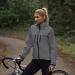 Proviz Women's Reflect 360+ Jacket - Silver-Grey | High Visibility Waterproof Ideal for Cycling & Running | International Shipping Available - Buy Online on GoSupps.com