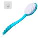 Bath Brush Back Brush for Showering | Soft Bristle Skin Massage Body Brush for Women & Men - Blue - Buy Online on GoSupps.com