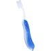 Blue Travel Toothbrush - | Foldable Soft Bristles Toothbrush |ergonomic Travel Toothbrush| Soft Bristled Toothbrushes for Camping Business Trip Accessories It is about 18.3cm long