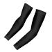 POLERO Sports Floral Arm Sleeves for Women Men Sun Cooling Arm Sleeve Tattoo Covers Black X-Large