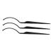 Angoily 3pcs False Eyelashes Eyelash Mascara Tool Fake Eyelash Display Stick Display Stand Fake Eyelashes 13.00X1.00X0.30CM