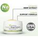 ZenRenu Organic Hemp Cream 4 oz - MSM Turmeric Arnica - Made in USA - Premium Hemp Oil - Buy Online on GoSupps.com