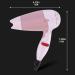 RSSK Mini Folding Hair Dryer Portable Travel With Hot And Cold Wind Hotel Home Student Dormitory Constant Temperature Hair Care - Buy Online on GoSupps.com
