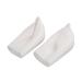 FRCOLOR 1 Pair Height Increase Insert Silicone Heel Guards Heel Cushion Inserts Shoe Lifts Heel Lift Inserts White Medium