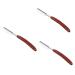 Beavorty 3pcs razor safe razor stainless steel hair clip man