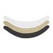 More of Me to Love- Bamboo belly pad pack of 3 black white beige XL