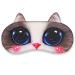 HappyDaily Set of 3 Cute Cat Sleep Masks - White/Black/Colourful - Comfortable & Beautiful - Buy Online on GoSupps.com