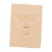 Angoily 1pc Silicone Eyebrow Peel Simulated Skin Training Skin Embroidered Skin Faux Leather Woman Fake Face