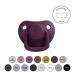 Filibabba Baby Pacifier Set - Silicone Schnuller in Matt Colors | Danish Design | 0-6 Months | Includes Pacifier Box (Plum) | International Shipping - Buy Online on GoSupps.com