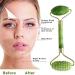 Jade Roller for Face facial roller Jade Roller Face Massager Facial Skin Care Tool Reduces Wrinkles and Tightens Skin Natural Real Jade Stone for Face Eye Neck Body (5 in 1) - Buy Online on GoSupps.com