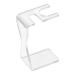 Milageto Men's Razor Stand & Organizer - Durable Non-Slip Base Transparent Design for Wet Shaving Enthusiasts - 11.2 cm High - Buy Online on GoSupps.com
