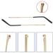 Epasha Replacement Ironing Legs for Vintage Glasses - Metal Brass Spare Parts for Sunglasses - 1 Pair Gold - Buy Online on GoSupps.com
