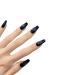 Temperament-enhancing manicure black gradient gray long white nail paste detachable armor.(M)