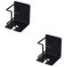 Alipis 2 Shaver holders discounts wall hooks tight-fitting plugs for wall sockets Elektrorasierer stands bathrobe towel hook metal-S-hooks