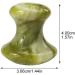 Uonlytech Skin Care Tools - 2pcs Jade Roller & Mushroom Tools for Wrinkle Removal | Home Spa Green Skincare - Buy Online on GoSupps.com