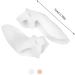 Gel Toe Separators for Bunion Relief with 2 Loops - Overlapping Toe Bunion Corrector & Cracked Heel Cream - One Size - Buy Online on GoSupps.com