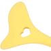 Stencils Multifunctional Eye Makeup Tool Silicone Aid Cream Applicator Mascara Shield Winged Tip for Eye Shadow Mascara Drawing (Yellow) - Buy Online on GoSupps.com