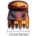 12PCS Mini Small Plastic Hair Clips Claws Pins Clamps Hairpin for Girls Kids Women Coffee Color - Buy Online on GoSupps.com