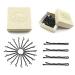 Dofash Bobby Pins Hair Pins Steel Hair Clips 3.5 cm / 1.38 Inch Hair Accessories Metal Pins for Women (Black)