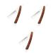 FOMIYES 3pcs Razor Stainless Steel Razor Blade Manual Scraper