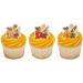 24 Fall Flowers and Feathers Cupcake Rings Toppers - Buy Online on GoSupps.com