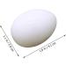BCOATH 60 Pcs Water Injection Fake Pigeon Eggs White Fake Eggs Parrot Eggs Compact Eggs Breeding Props Craft Eggs for Painting Artificial Eggs Toy Eggs Supplies Meat Pigeon Plastic Whitex2pcs 2.9X4.1CMx2pcs - Buy Online on GoSupps.com