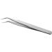Ainiv Stainless Universal Bent Tip Precision Tweezers - Non-Magnetic Industrial Tool for Sewing, Electronics, Soldering & Jewelry - #3 Curved - 1PC - Buy Online on GoSupps.com