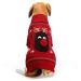 Abrrlo dog costumes dog clothes cotton sweater celebrate Christmas tag winter coat knitting sweater dog sweater pet costume costume fashion holiday party gift (xs kitzd) xs kitzd