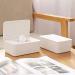 Baby Wipe Dispenser Holder - Keeps Diaper Wipes Fresh - Easy Open & Close (White) - Buy Online on GoSupps.com
