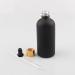 ZEOABSY 6 PiecesÂ 100mlÂ Empty Frosted Black/Gold Glass Dropper Bottles with Glass Pipette for Essence Essential Oil Elite Fluid Travel Cosmetics Storage Containers - Buy Online on GoSupps.com