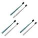 Mobestech Toothbrushes For Children 6 Pcs Toothbrush Adult Gift Automatic Toothbrush