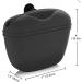 Slim Silicone Dog Treat Pouch 2PCS with Magnetic Closure and Belt Clip - Ideal for Dog Walking and Outdoor Use - Buy Online on GoSupps.com