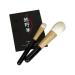 Made in Japan. Heart Teak Brush Shadow Brush Kfi-50k Kumano Makeup Brush Set Brush
