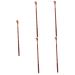 TOVINANNA 5 POCK HANDS SCHRAD SCHRALL HANDURAL WOOTING WOOTING MASSAGERS Wood Practical Back scratchy Servant scratch Tree Solidwood rear -fitting sandalwood scraping Wenge