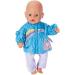 Baby Born 828212 Casuals 43 cm for Toddlers 3 Years & Up - Includes Jacket, Jeggings, Leggings & Hangers - Assorted Models - Easy for Small Hands - Buy Online on GoSupps.com