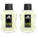 adidas Pure Game Eau De Toilette Spray for Men 3.3 fl oz (Pack of 2) 3.3 Fl Oz (Pack of 2) Eau De Toilette