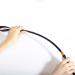 Jepeux 18 inch Quality Leather Riding Crop - Black Double Clapping Whip - Buy Online on GoSupps.com