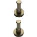 Zerodeko Coat Hanging 2pcs Metal Clothing Mounted Clothing Rack Kitchen Hooks Hat Hook Space Aluminum Towel Rack mediumx2pcs As Shownx2pcs - Buy Online on GoSupps.com