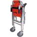 Aluminum Alloy Stair Chair Lightweight Folding Ambulance Firefighter Evacuation Chair Home Patient Transfer Stair Stretcher Under Stairs Orange 69 * 52 * 90CM - Buy Online on GoSupps.com