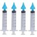4-Piece Set Ear Wax Remover Syringe Kit - Universal Ear Wax Cleaner Gentle Ear Irrigation Syringe Flusher Tool for & Adults - Easy and Effective Ear Wax Removal Solution