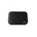 Elegant Contact Lens Case Can Accommodate 2 Eye Lens Cases Small and Convenient Contact Lens Travel Case for Storage Box with Tweezers Wearing Stick Personality (Color : Black)