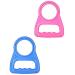2Pcs Bottled Water Handles Filled with Pure Water Mineral Water Bucket Labor-Saving Handle Thickening Ring