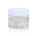 White Body Glitter Gel Rave Accessories Holographic Chunky Glitter Gel Face Glitter Makeup Face Glitter Glue Peel Off Formula White Glitter