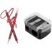 Yeesabella Dual Pencil Sharpener for Eyeliner, Lip Liner, and Eyebrow Pencil - 2 PCS Cosmetic Pencil Sharpeners - Buy Online on GoSupps.com