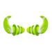 Reusable Ear Plugs Sound Insulation Earplugs Hearing Protection Noise Prevention For Sleeping Working Traveling Swimming (yellowgreen)