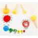 HONJIE Round Stencil Sponge Foam Brush Set - 20 Pcs | Wooden Handle for Furniture Art Crafts Painting | 5 Sizes Included - Buy Online on GoSupps.com