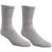 Diabetic Crew Socks - Breathable Cotton, Loose Fitting Comfortable Design - Improve Foot Circulation & Relieve Painful Swollen Feet - Gray (12 Pair) 9-11 - Buy Online on GoSupps.com