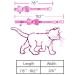 AIXI Cat Collar Breakaway with Bow Tie & Bell 2 Pack - Adjustable 7.8-10.5 Inch - Pink & Red - Buy Online on GoSupps.com